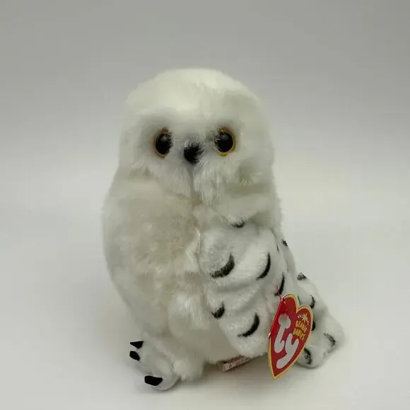 Toys Ty Beanie Baby Snowdrop The Snowy Owl Internet Exclusive